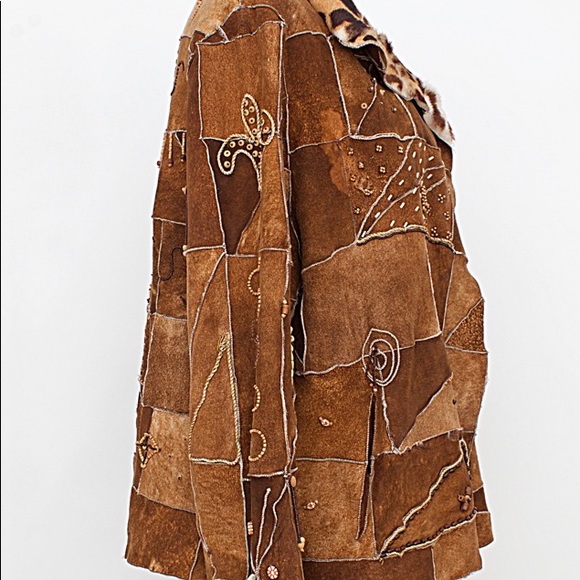 Breathtaking-BENEDETTA NOVI Shearling jacket - Picture 2 of 8